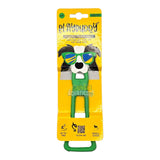 Playbuddy Tug and Toss toy packaging, designed for small dogs, featuring a playful dog graphic.
