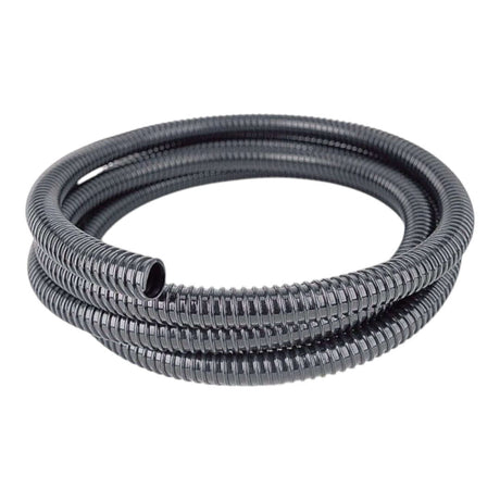 Pontec PondoPress flexible filter hose for pond filtration systems, durable and reliable for efficient water flow.