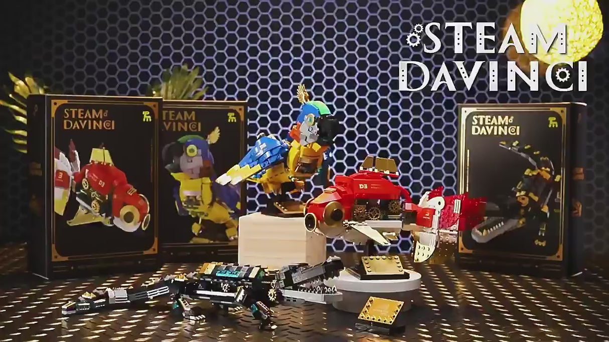 TUOMU Steam Davinci Red Ryukin Goldfish T7004