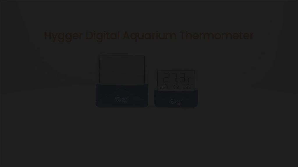 Hygger External Aquarium LCD Thermometer Small