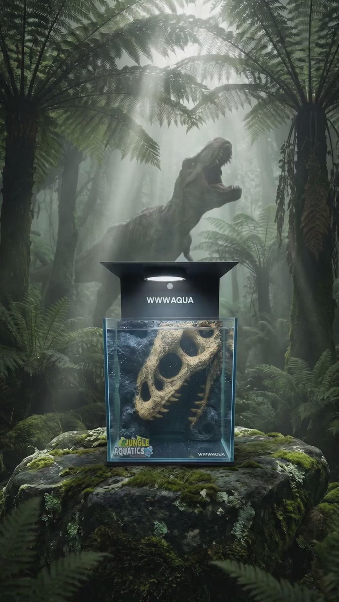WWW Aqua T Rex Aquarium Video