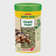 Sera Raffy Vital Nature staple food for herbivorous reptiles with nutritional herb blend in a container.