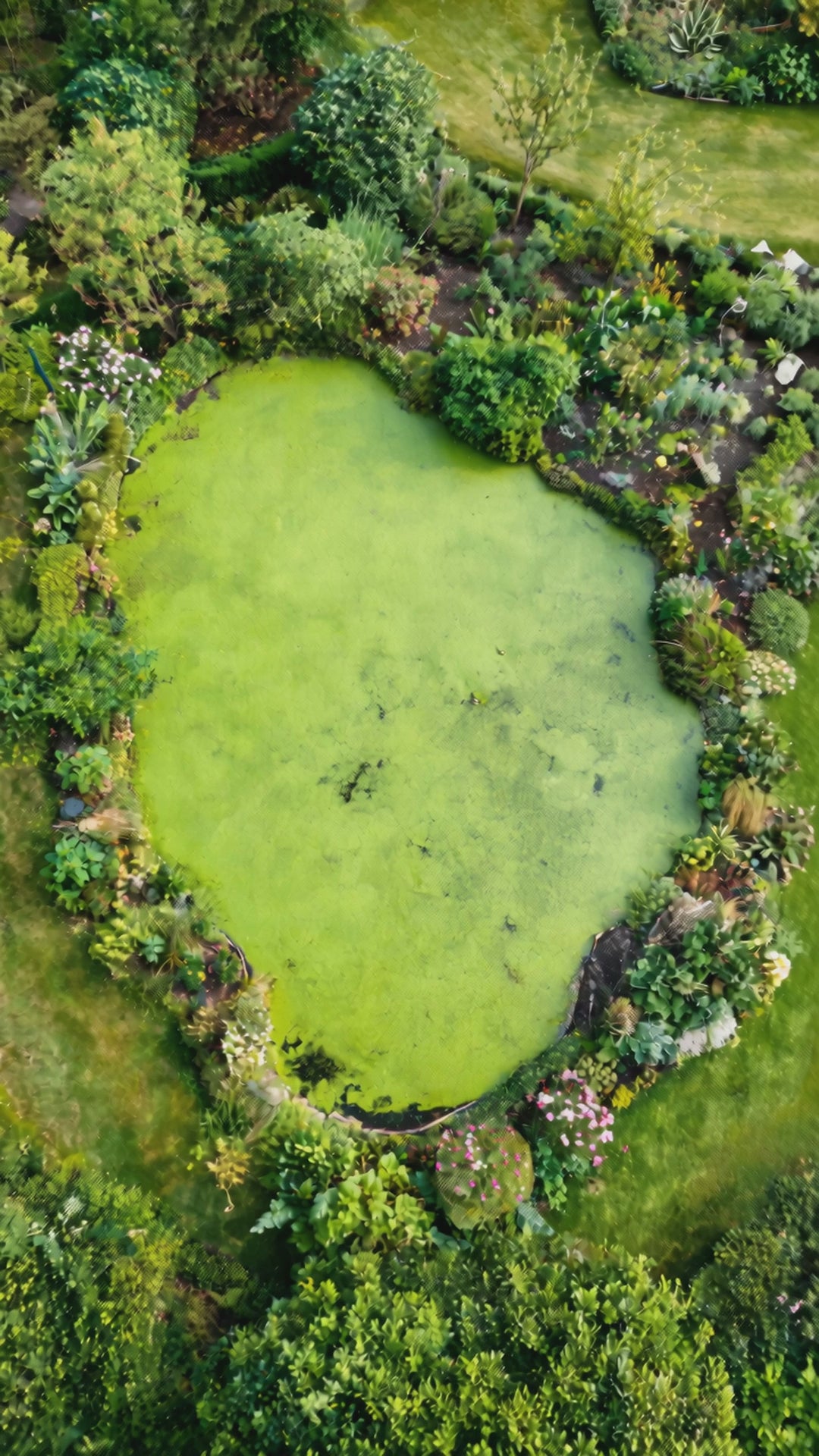 Natural Barley Straw Pond Algae Control Video