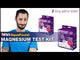Aquaforest Magnesium MG Test Pro Kit for accurate magnesium measurement in saltwater aquariums, featuring test kit packaging.