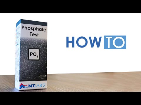 NT Labs Po4 Phosphate Test Kit for ponds and aquariums with easy-to-use liquid reagents.
