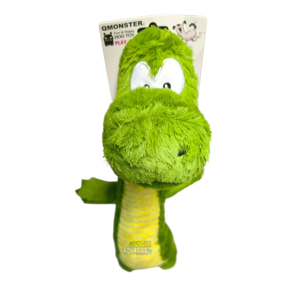 Q-Monster Dog Toy Crocodile, plush toy for dogs, perfect for playtime and cuddling.