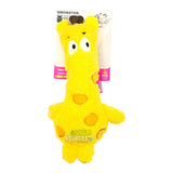 Q-Monster Dog Toy Yellow Giraffe