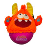 Q-Monster Wobbly Ball Dog Toy featuring a cute monster design and a sturdy rounded base for fun playtime.