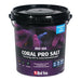 Red Sea Coral Pro Salt bucket designed for enhanced coral growth, featuring optimal calcium and mineral levels for reef aquariums.