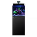 Red Sea Max NANO G2 XL Cube 125L Reef Aquarium with vibrant corals and fish, featuring a sleek black cabinet design.