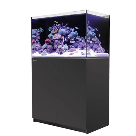 Red Sea Reefer G2+ 250 Aquarium with colorful coral and fish, designed for reef enthusiasts and optimal water management.