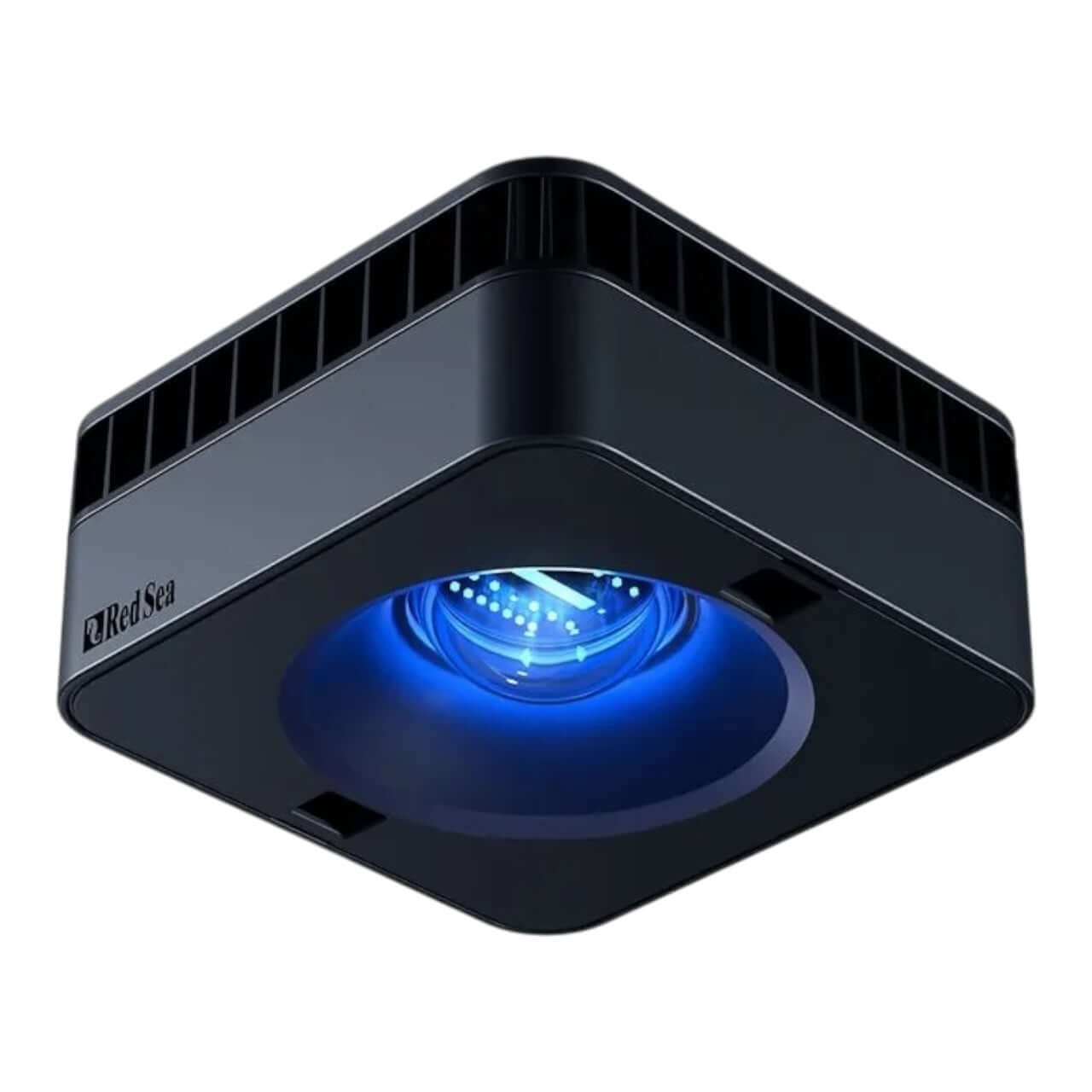 Red Sea ReefLED G2 60 Marine Light with blue LED for enhanced coral growth and color vibrancy in aquariums.