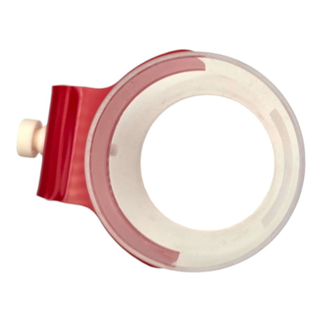 Red Starfish Fish Feeding Ring Clip On designed for easy and mess-free fish feeding in aquariums.