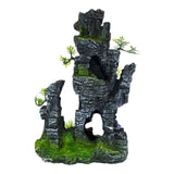 Rock Hill aquarium decoration with plants and moss, adding a natural touch to aquariums and terrariums.