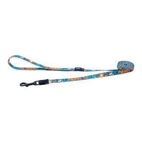 Rogz Fusion Classic Dog Lead featuring vibrant patterns for stylish pet walks and a comfortable grip.