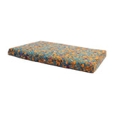 Rogz Retro Flat Rectangular Bed in vibrant floral design, lightweight, water-resistant, perfect for pets.