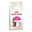 Royal Canin Fussy Exigent Eater Cat Food packaging for picky adult cats