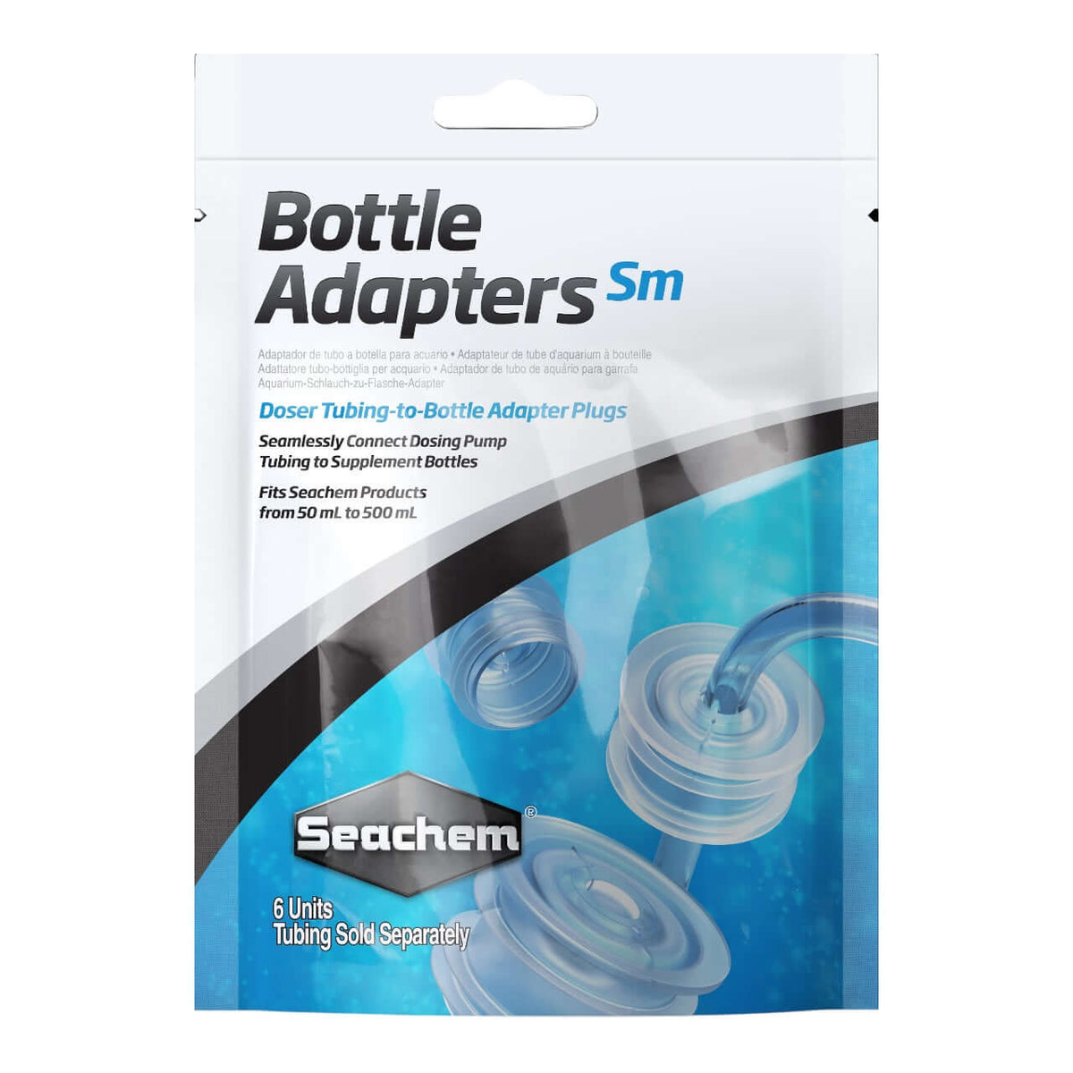 Seachem Bottle Adapters - Connect Dosing Tubing Easily