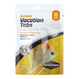 Seachem NutriDiet Vacation Tabs 10-pack for feeding fish during absence, time-released for up to 7 days.