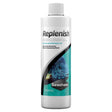 Seachem Replenish bottle for restoring general hardness and replenishing minerals in aquarium water.