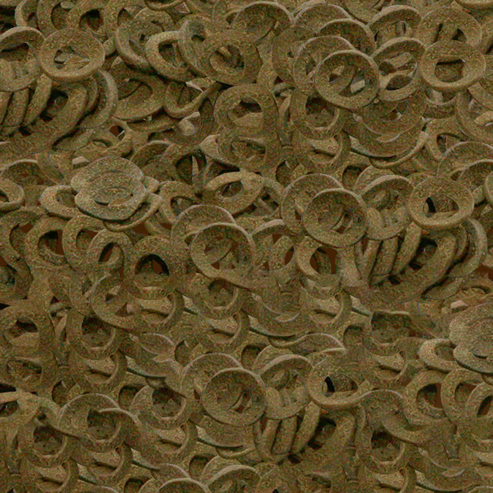 Sera Crab Loops, sinking crab food made of spirulina and willow bark, nutrient-rich for healthy crab growth.