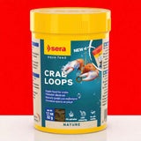 Sera Crab Loops 100ml, staple food for crabs with natural ingredients, supports growth, coloration, and safe molting.