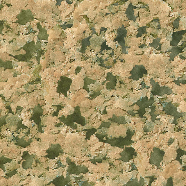 Close-up of Sera Goldy Flakes fish food, featuring green and beige flakes designed for smaller goldfish.