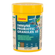 Sera Immune Probiotic Granules XS for ornamental fish growth and health, 48g container with fine granules.