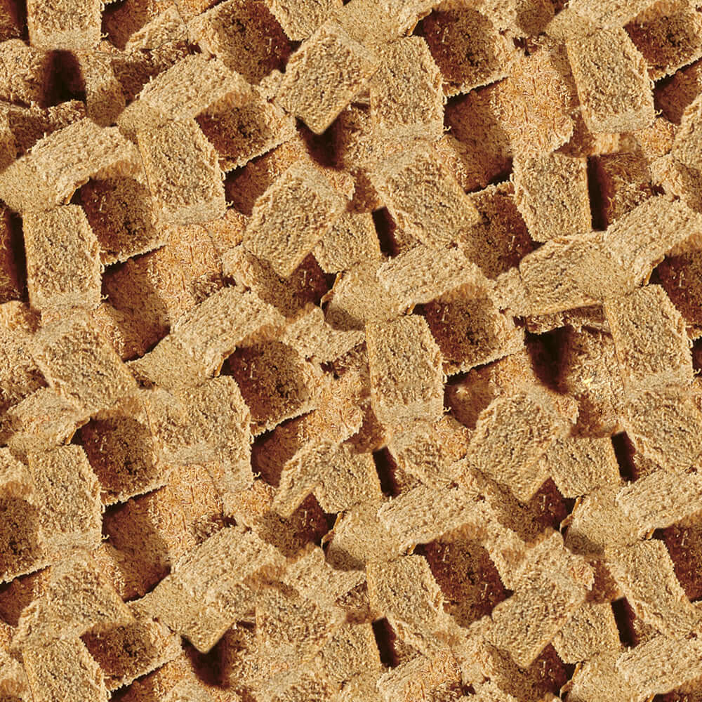 Close-up of Sera Tubifex FD Snack, showcasing freeze-dried Tubifex worms in a natural, protein-rich treat.