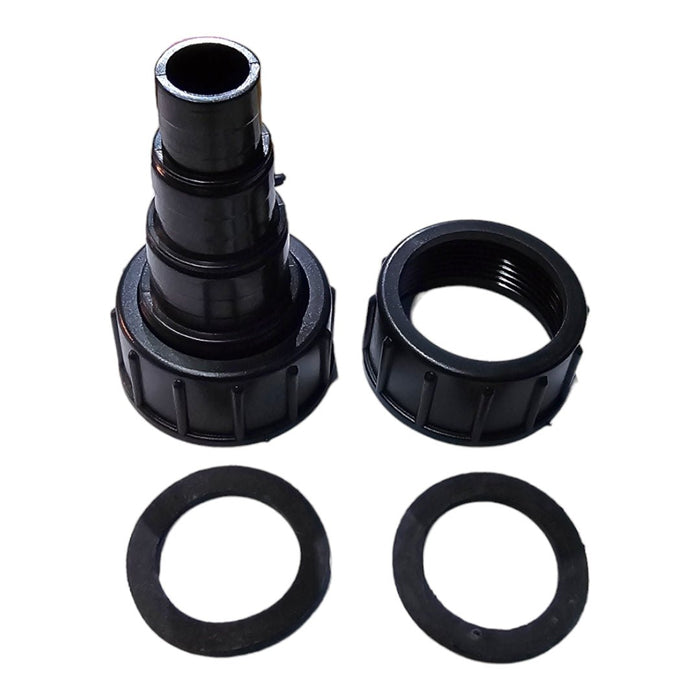 SOBO Eco DC water pump connector with two rubber washers for secure and leak-free installation.