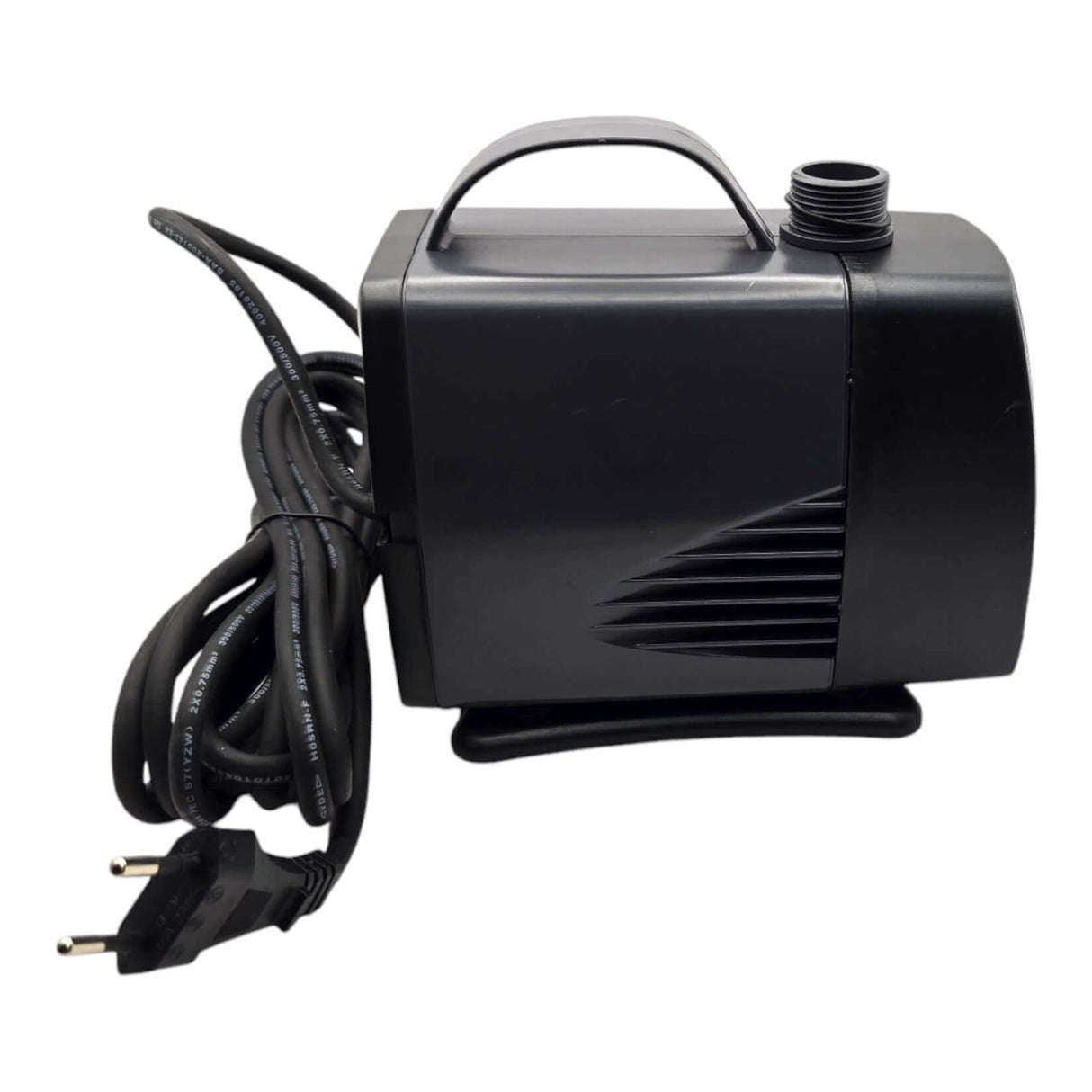SOBO Fountain LED Submersible Water Pump with power cord, designed for efficient water circulation in fountains and ponds.