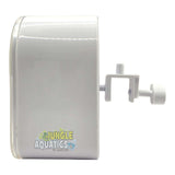 SOBO Timed Auto Fish Feeder DA-06 side view with adjustable clamp for secure attachment