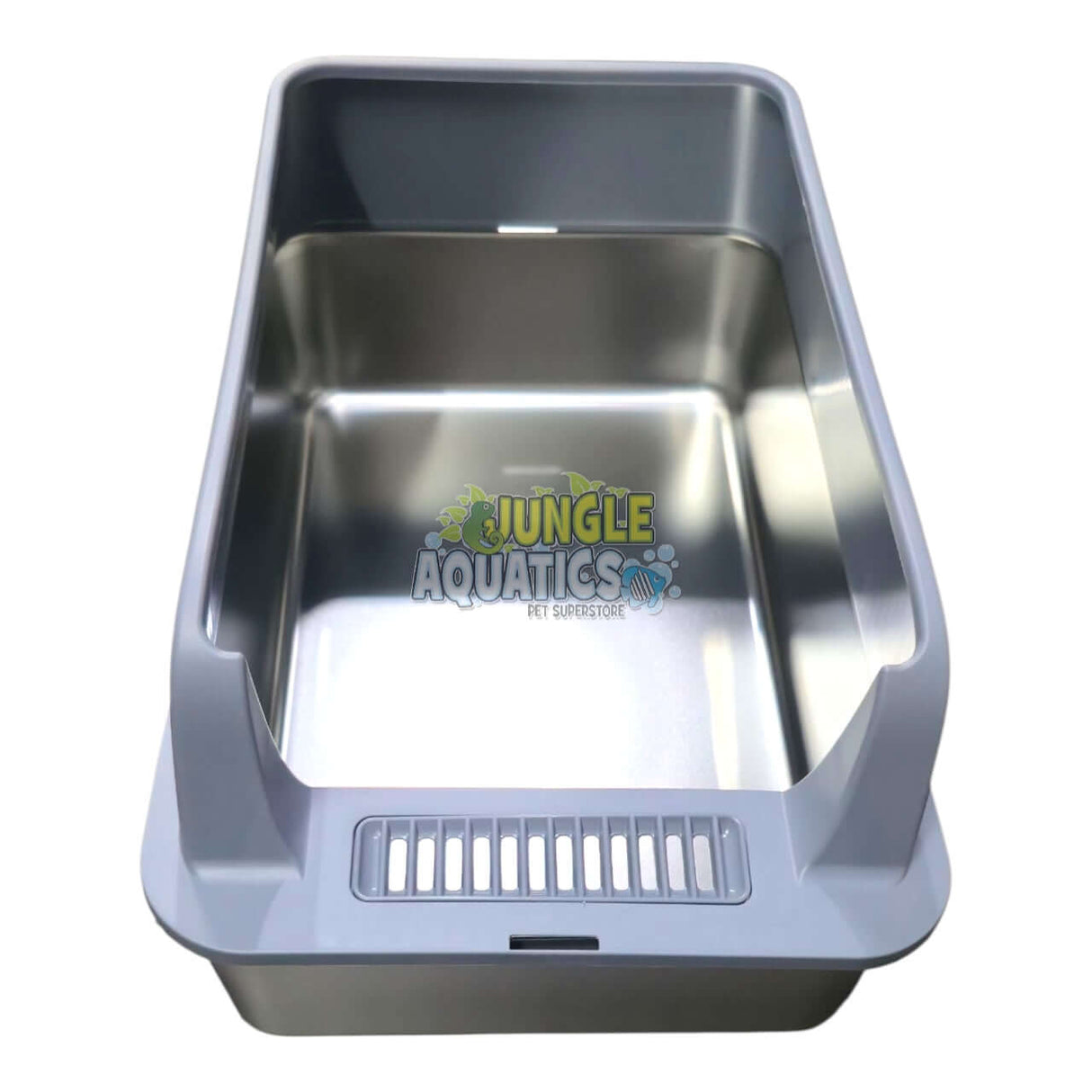 Stainless Steel Cat Litter Box designed for durability, hygiene, and easy cleaning for your pet.