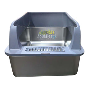 Stainless Steel Cat Litter Box for durable and hygienic pet care with rust-resistant and easy-to-clean design.