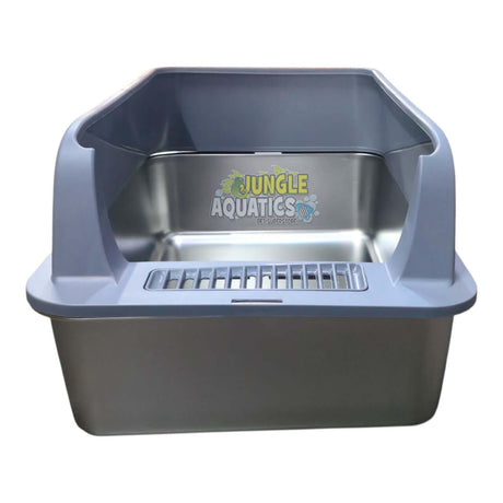 Stainless Steel Cat Litter Box for durable and hygienic pet care with rust-resistant and easy-to-clean design.
