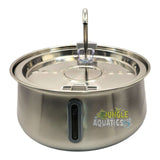 Stainless Steel Pet Water Fountain, durable and hygienic design for pet hydration and easy cleaning.