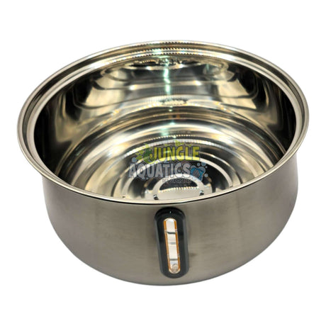Stainless Steel Pet Water Fountain inner bowl for cleaner hydration and easy cleaning.