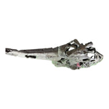 Sunken war helicopter aquarium ornament, detailed wrecked design for aquatic decor.