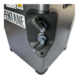 Detail view of the connections on the Teco TK 1000 chiller - secondhand unit in good condition.