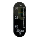 Tetra thermometer with graduated scale, displaying temperatures from 20°C to 30°C for aquarium use.