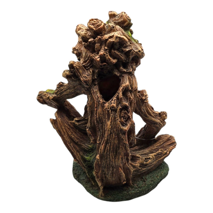 Tree Monster Aquarium Ornament with twisted branches and detailed design, perfect for creating a mystical underwater forest.