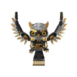 TUOMU Steam Davinci Owl T7003 detailed view of the artistic owl figure with black and gold accents.