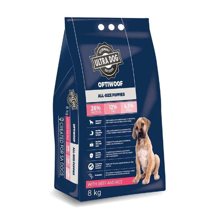 Ultra Dog Optiwoof Puppy 8kg