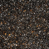 Close-up of UNS Controsand Kona natural black substrate for aquariums and terrariums, safe for aquatic life.