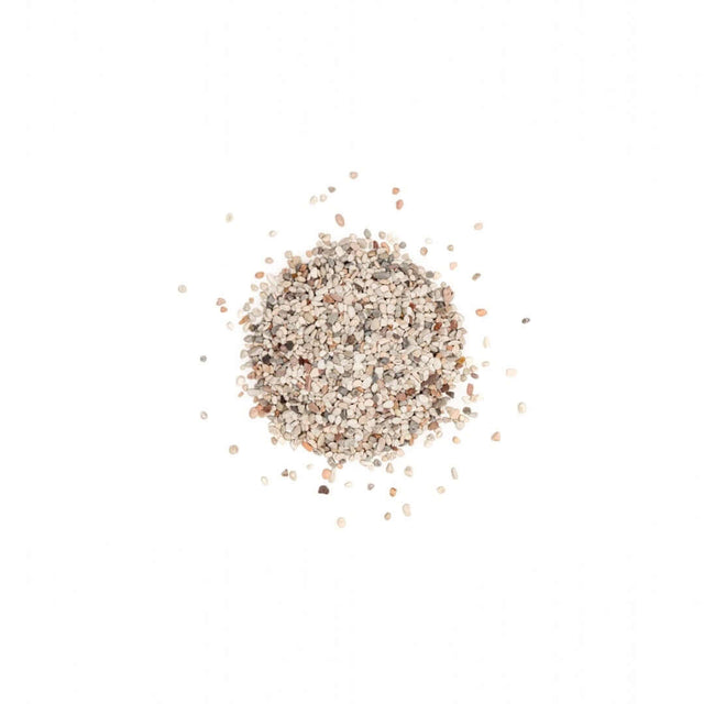 Natural UNS Controsand Tahoe substrate for aquariums, showcasing various tones and granule sizes.