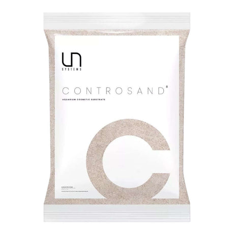 UNS Controsand natural substrate for freshwater aquariums, safe for fish and reptiles, various tones and granule sizes.