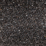 Close-up of UNS Controsand Maui, a natural black substrate for freshwater aquariums and terrariums.