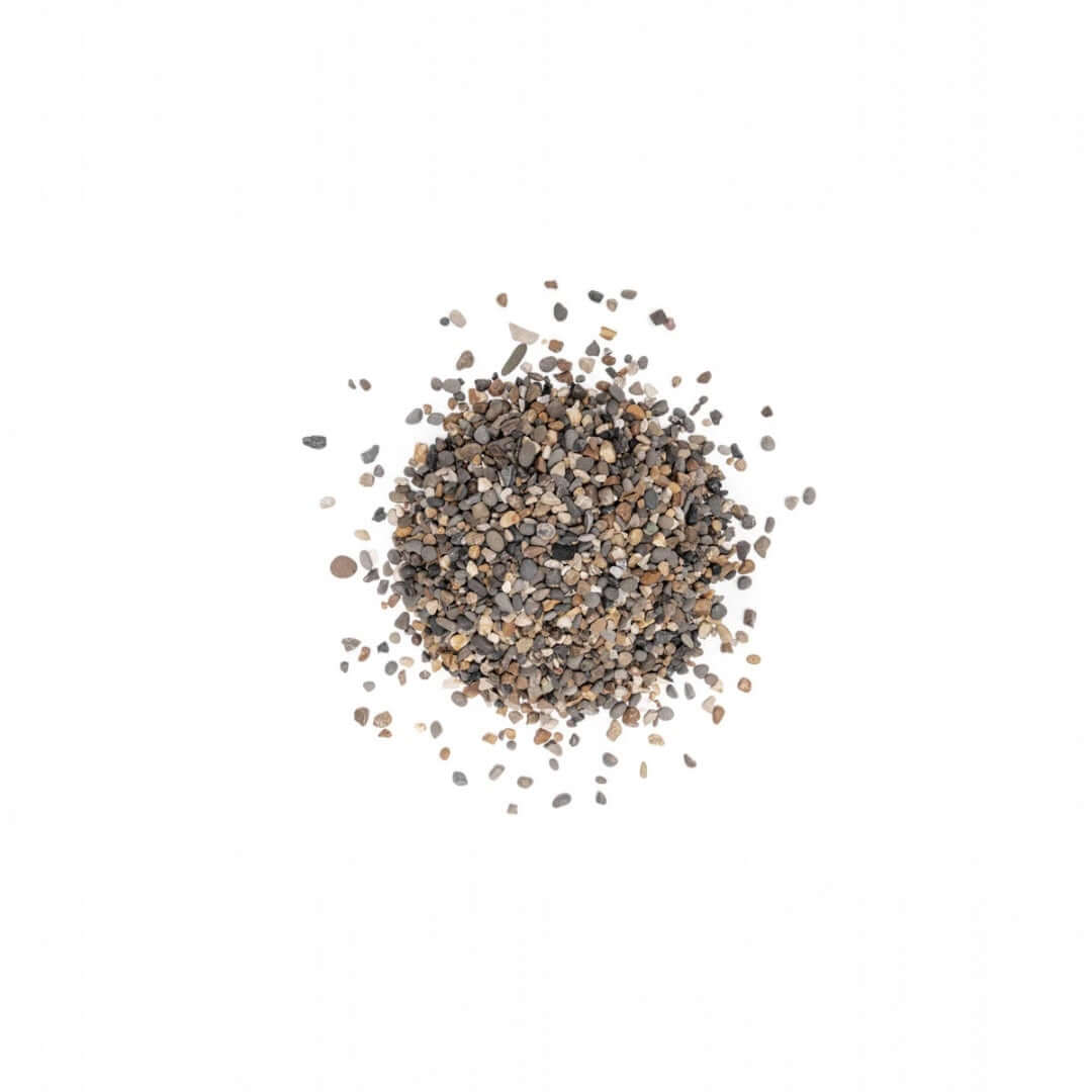 Natural substrate for aquariums, UNS Controsand Santa Fe, ideal for aquascaping with various granule sizes.