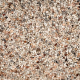 Natural substrate for aquariums and terrariums, featuring various tones and granule sizes for ideal aquascaping.
