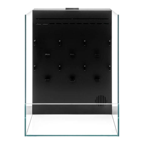 UNS Foresta Paludarium 35E glass tank with built-in filtration and waterfall wall design for aquatic plants.